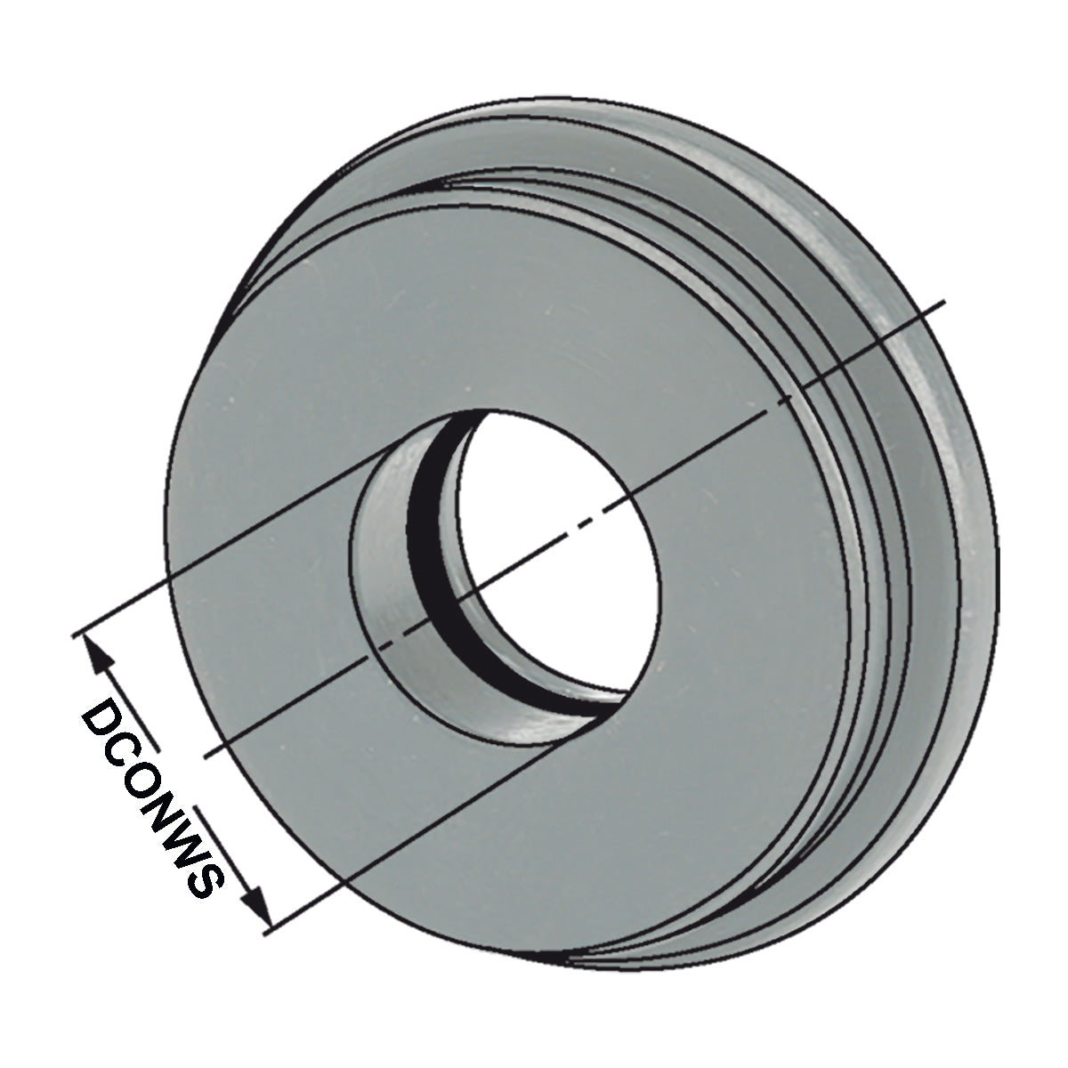 Sealing disc | OZ 25 DCONWS = 20,5