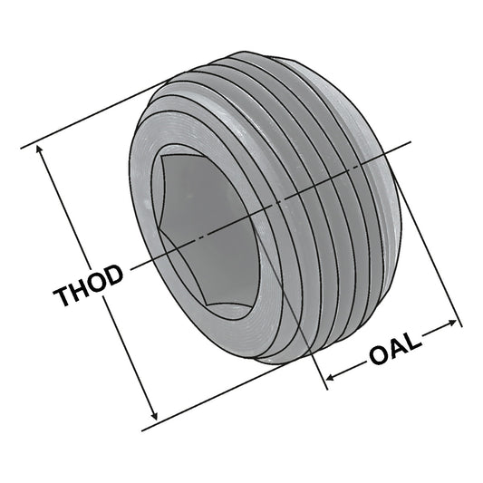 Clamping screws M16 x P1.0 x 8L