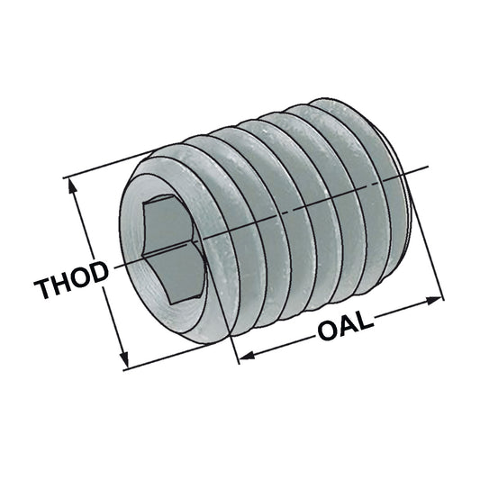 Clamping screws M18 x 2 for Weldon Ø 25 DIN 1835 B
