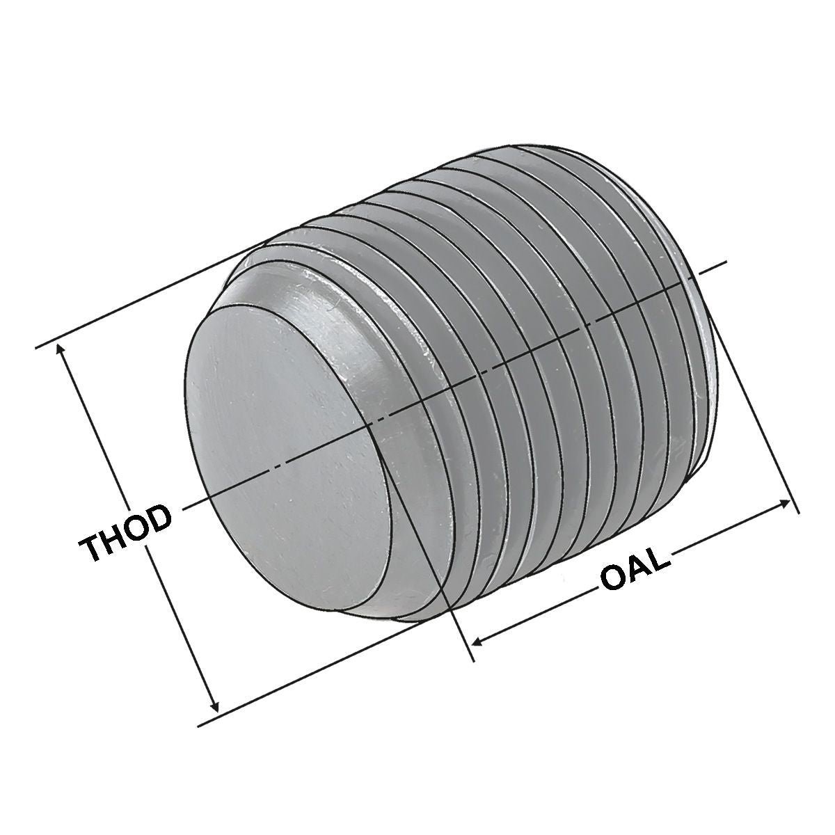 Clamping Screws M12 x 10 for VDI toolholders E2
