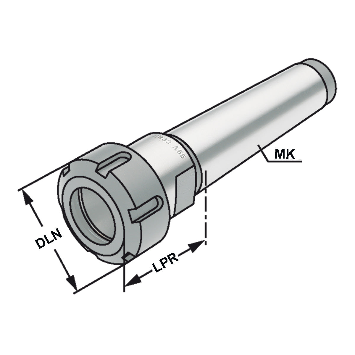 ER-Collet chuck MK 2 - 2/20 - 70 | ER 32