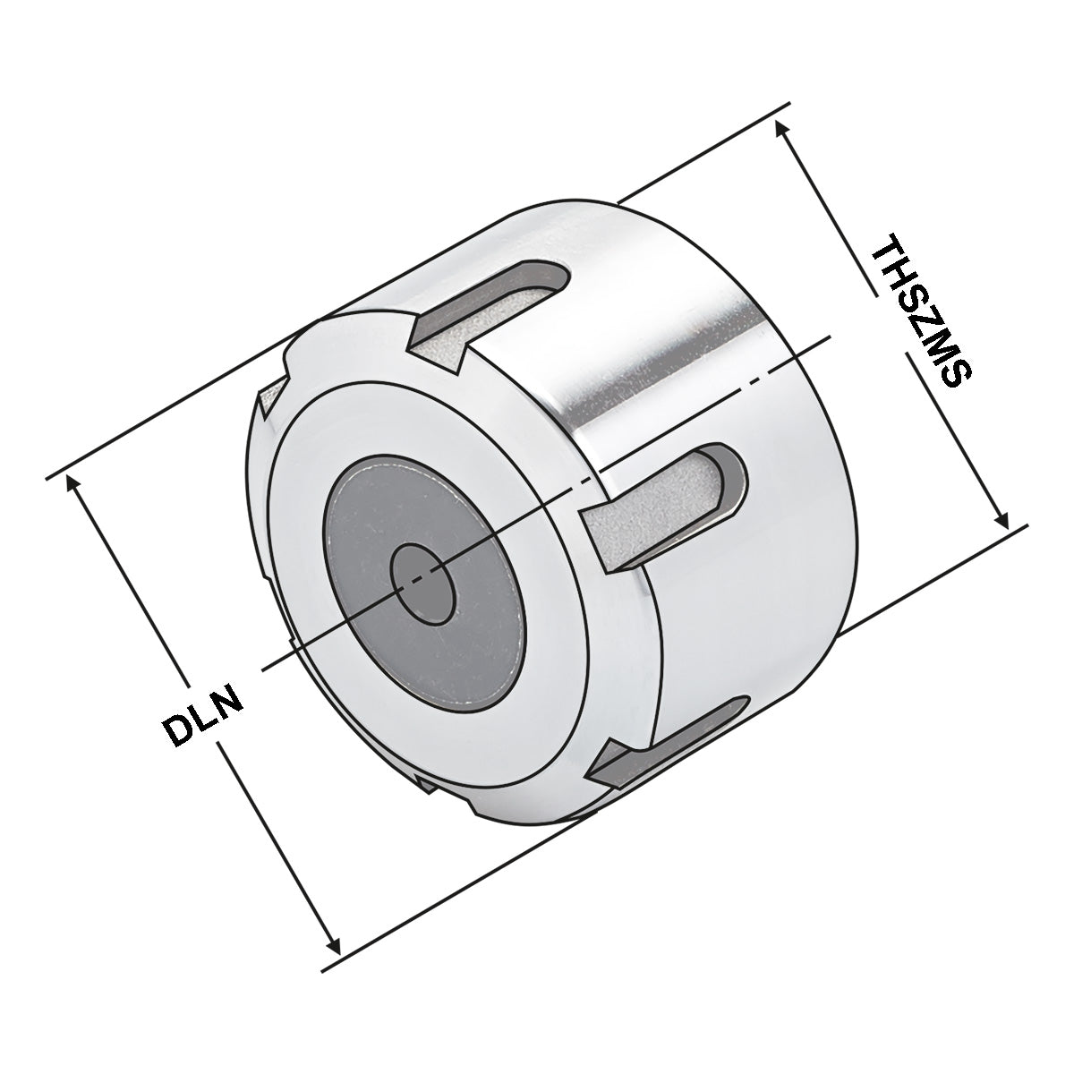 Clamping nut for sealing discs ER 40 | 3-26