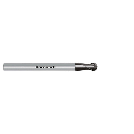 Solid carbide 3D end mill, extra long, HHC/HSC d= 1,5 / r= 0,75 / shank 6 mm UFX 3 Alternative: Art.306477.0150