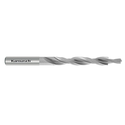 HSS-XE subland drill DIN 8376, 180° medium grade/through holes for thread M5