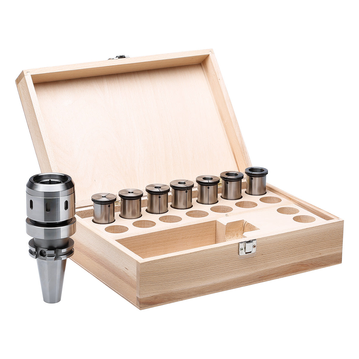 High Performance Milling Chuck SK 40-20-90 DIN 69871 AD/B HKS-system in wooden box
