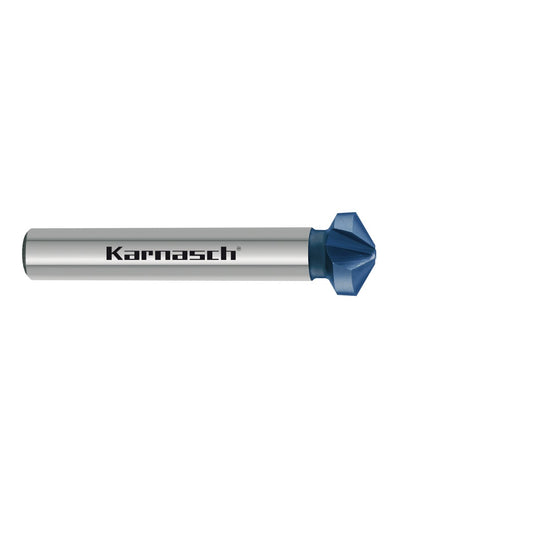 Countersink 120°, HSS-XE Blue-Tec coated 3-flat-shank, work standard d=20,5mm