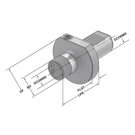 Quick change tapping chuck 40 - M3-M14 - Gr.1