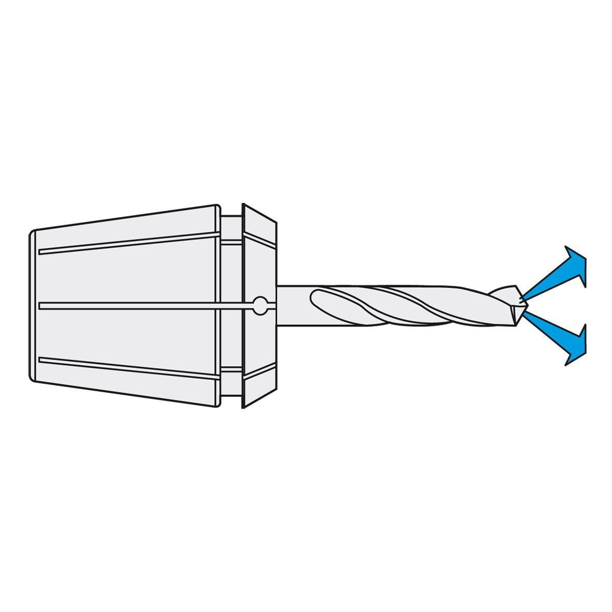 Tapping collets ER for IC ER32 | 470GA | < 15µm | 4,5 x 3,4