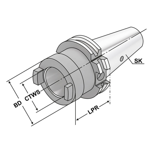Adapters SK to SK SK 50 - SK 40 - 70