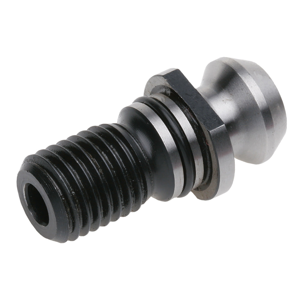 Pull studs CAT metrisch | typ „MAZAK“ | M24 | Form UD | with drill through | incl. O-ring |