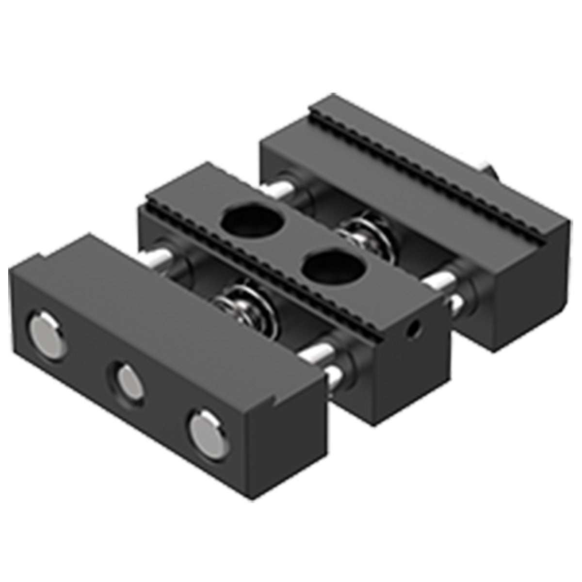Doppel- Self-Centering Vise (Pin vice) Jaw width 75mm