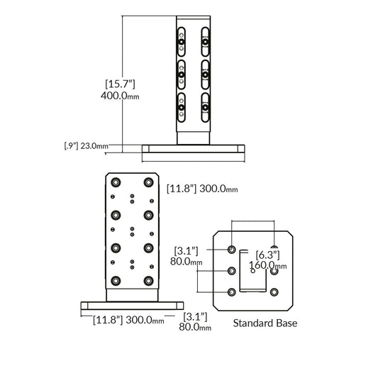 2-face Tombstone 96mm - RockLock