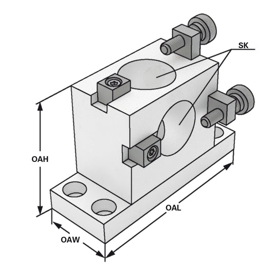 Tightening fixture SK 30