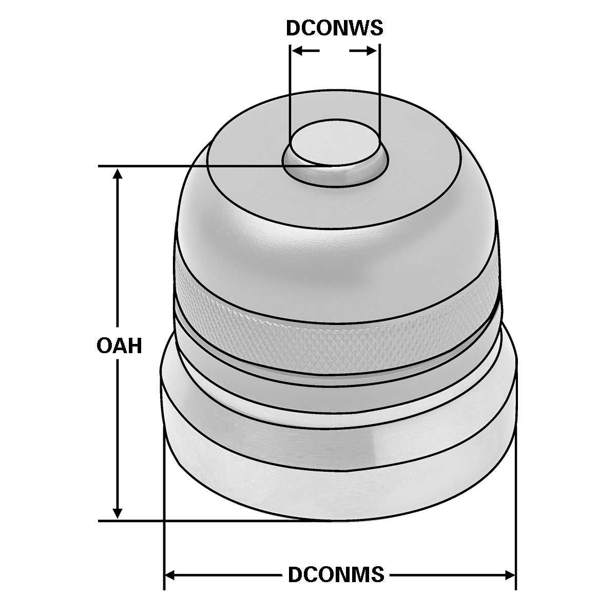Electronic tool length setter (with magnet)