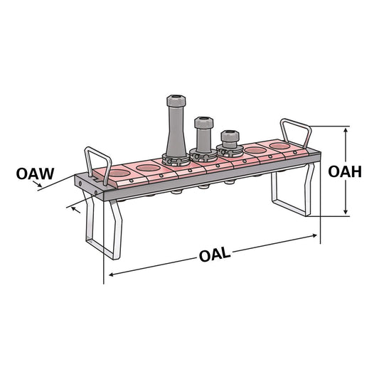 CNC-Tool carrier| SK40 7 inserts