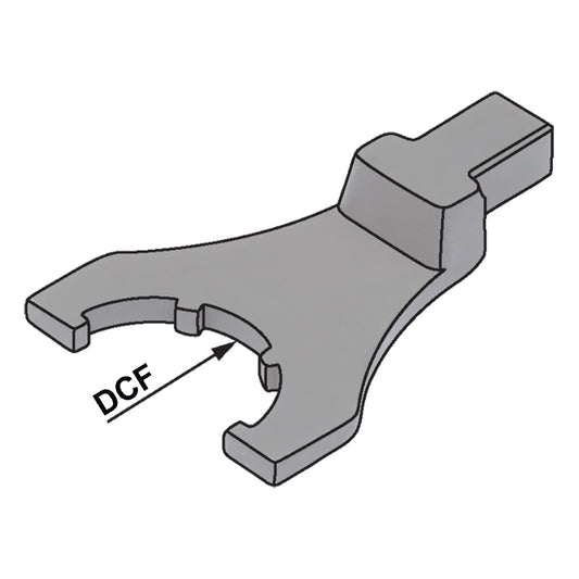 Wrench inserts for ER25 clamping nuts