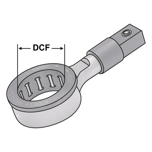 Roller Bearing Wrench inserts for precision collet chucks ER-system
