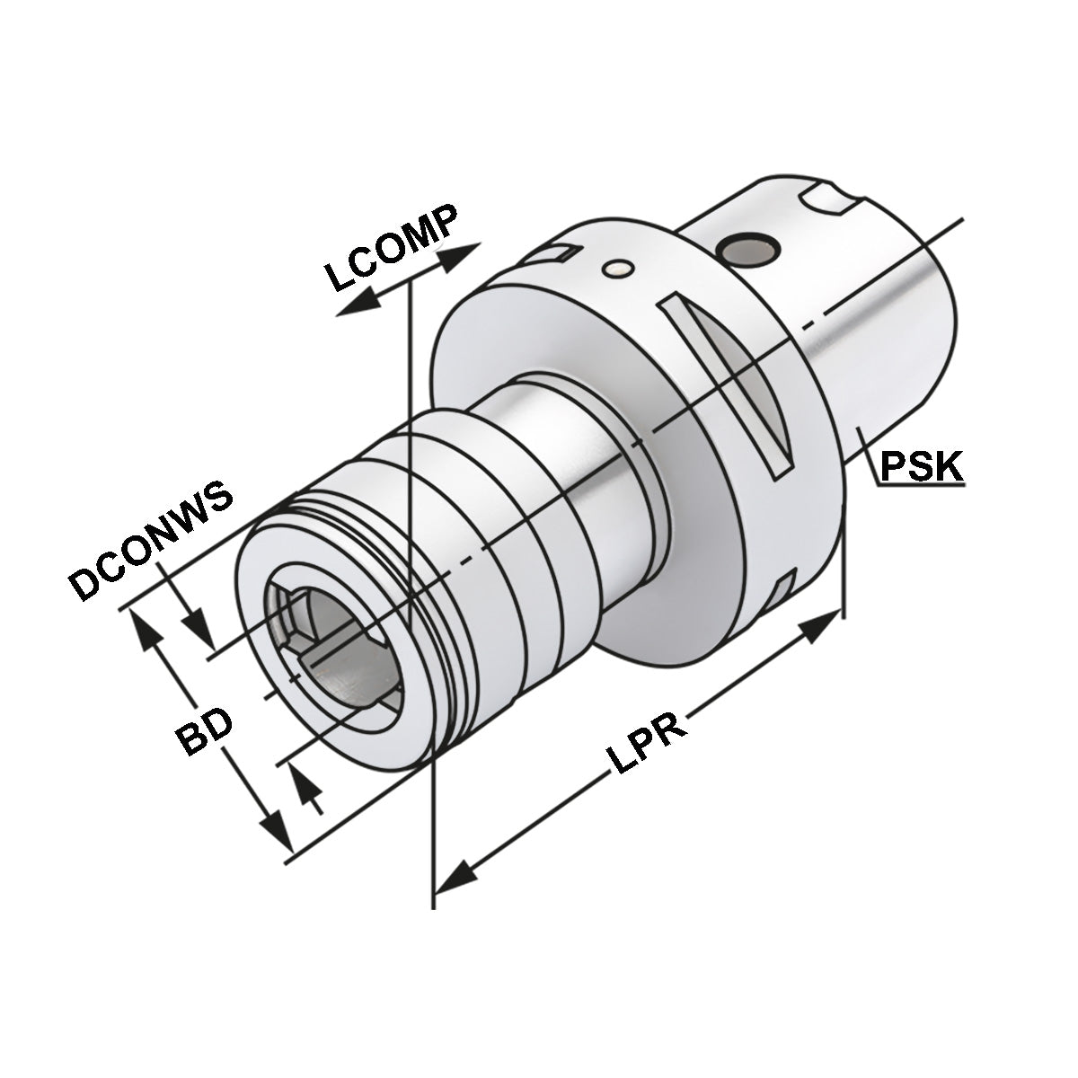 Quick change tapping chuck PSK 63 - M3-M14 - Gr.1