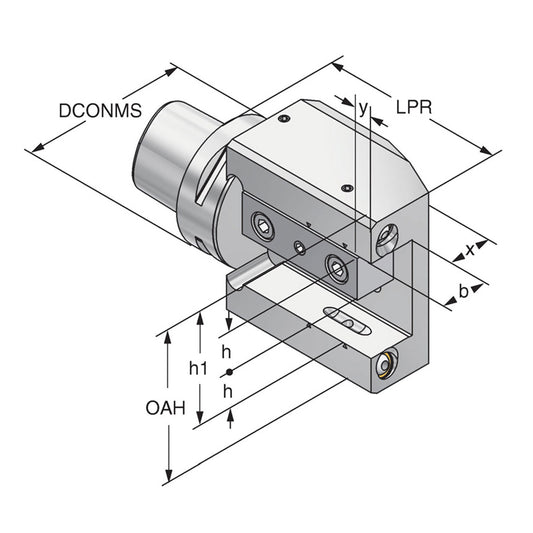 Multi-turning toolholder PSK 63 - 20 - 112