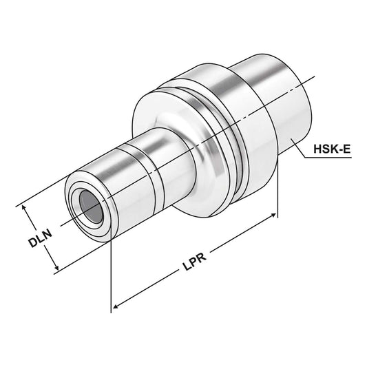KPS-Collet chuck HSK 40 - 1/10 - 75 | KPS 10