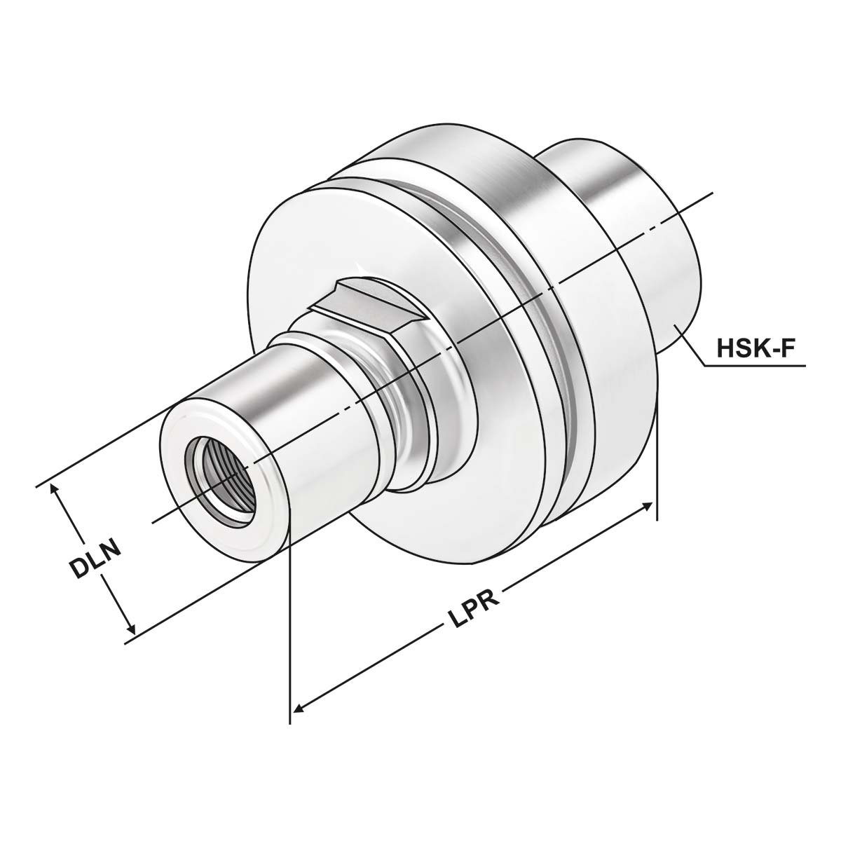 KPS-Collet chuck HSK 63 - 1/10 - 90 | KPS 10