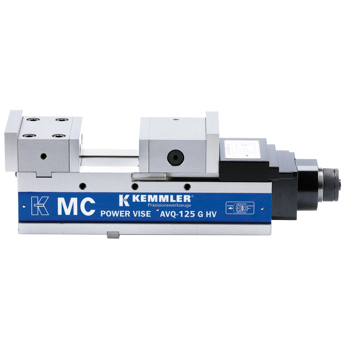 Precision vice AVQ-125G/HV mechanical with mechanical booster