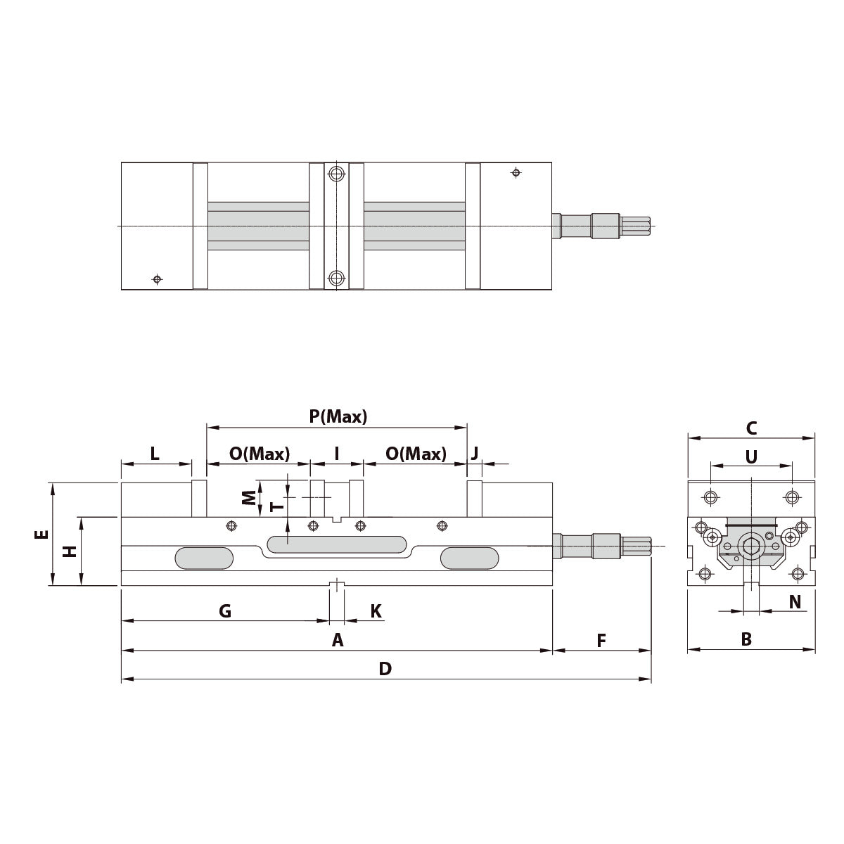 Twin vice TLD-40G/HV mechanical