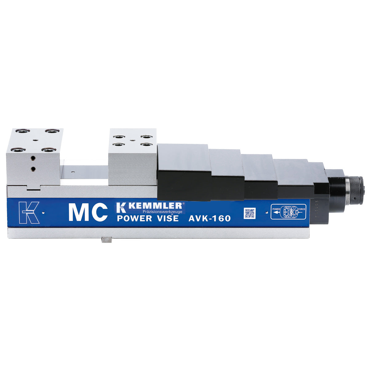 Precision vice AVK-160 mechanical with mechanical booster