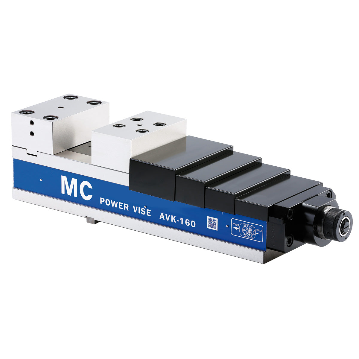 Precision vice AVK-160 mechanical with mechanical booster