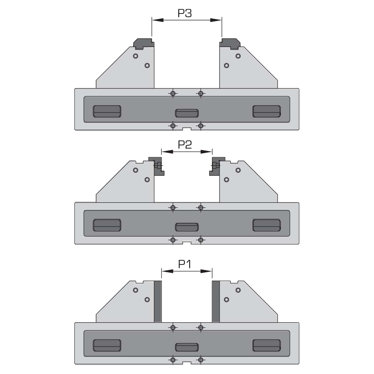 5-Axis precision vice ALT-100L mechanical