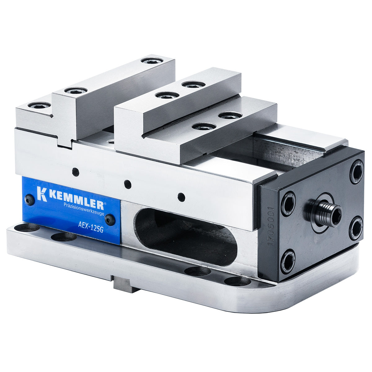 5-Axis precision vice AEX 125G mechanical with mechanical booster