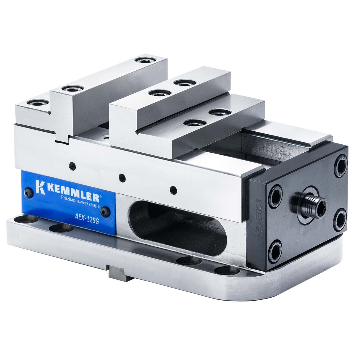 5-Axis precision vice AEX 125G mechanical with mechanical booster