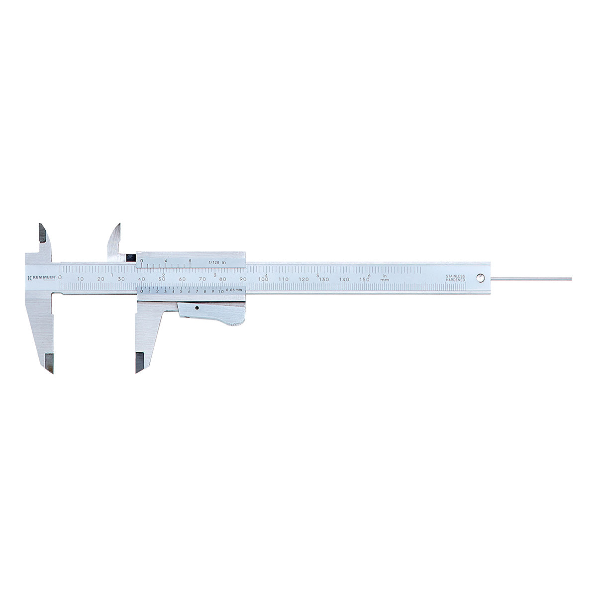 Vernier caliper | 0-150mm analogue | with thumb clamp | Ø 1,8mm