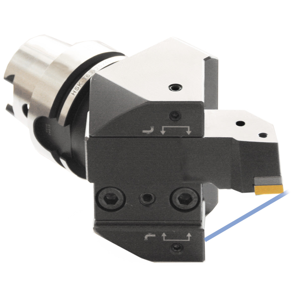 Multi-turning toolholders 45° HSK 63-20-93 ISO 12164-3 HSK-T