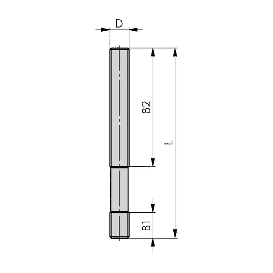 Studs DIN 6379 M6x50