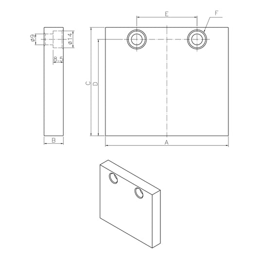Jaws (1Pair -2 pc.) for ALT-100M/ALT-100L