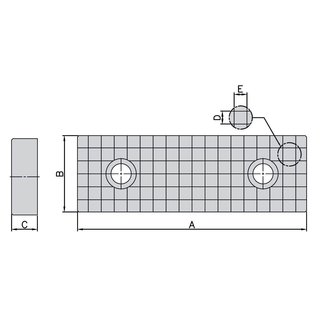Serrated jaws (Pair) for AMC-40
