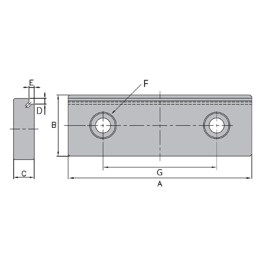 Pair of step jaws for HP-40