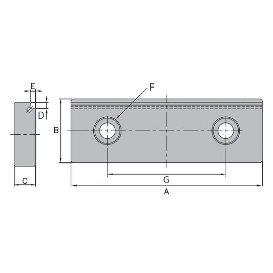 Pair of step jaws for MP-80 | HP-80