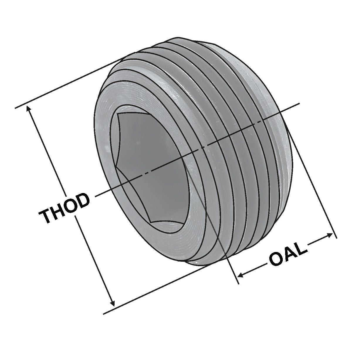 Clamping screws M16 x P2.0 x 13L 