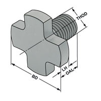 Retaining screws DIN 6367 M24 