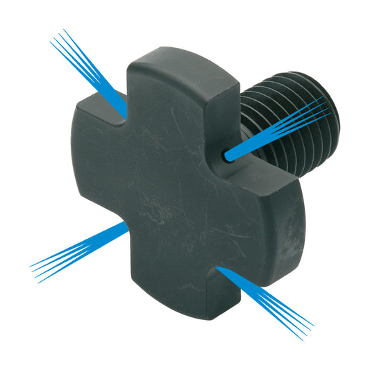 Retaining screws DIN 6367 M12 with drill through for coolant