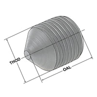 Clamping screws M10x1x14 with cone point for boring holders D= 16 / 20 mm