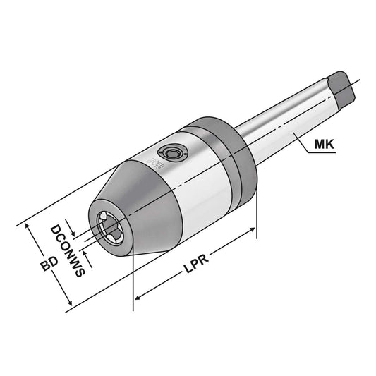 CNC-Drill chuck MK3 - 1/13 - 98