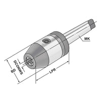 CNC-Drill chuck MK4 - 1/13 - 100