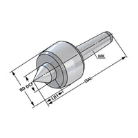 Revolving lathe centre | MK 4 
