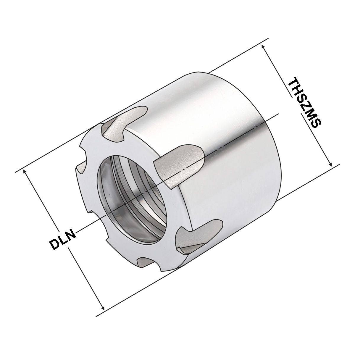 Clamping nut ER 11 | 1-7 | Mini