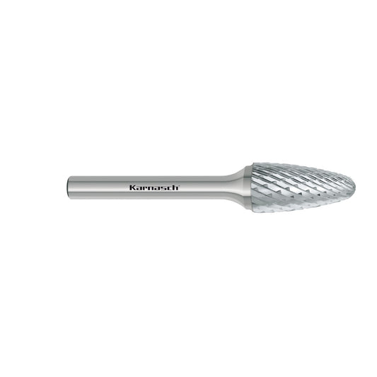 Tungsten carbide burr uncoated RBF/ HP-6 d1=8/ l2=20 / d2=6 / l1=65mm