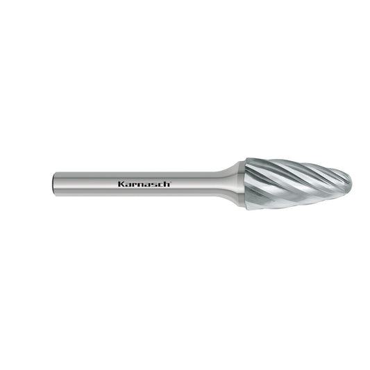 Tungsten carbide burr uncoated RBF/ HP-7 d1=6 / l2=12 / d2=3 / l1=44mm