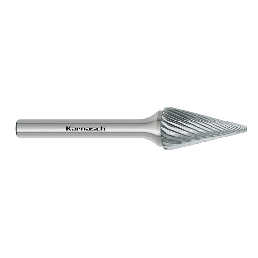Tungsten carbide burr uncoated SKM/ HP-2 d1=6/ l2=12 d2=3 / l1=48mm